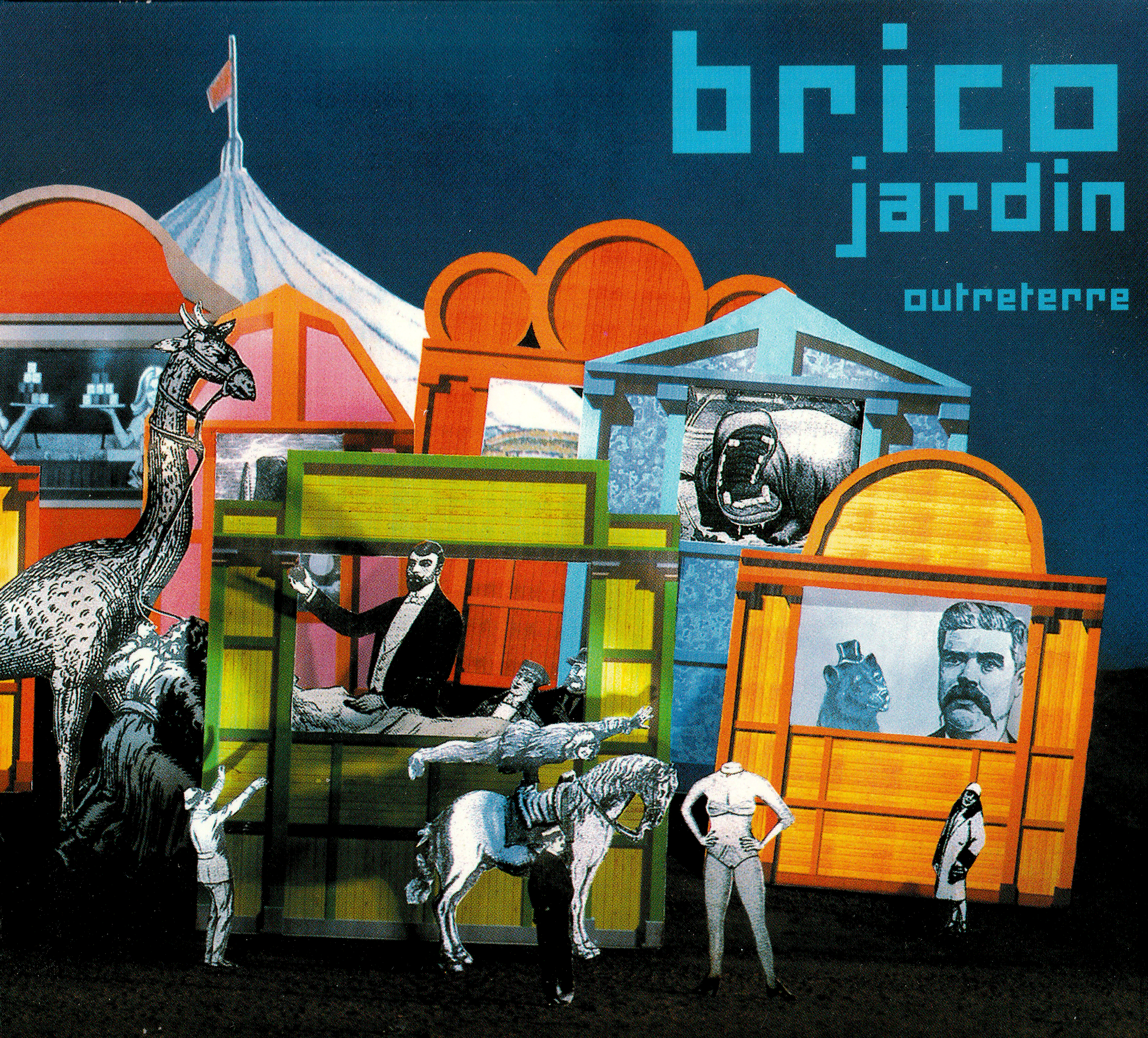 Album CD "Outreterre" de Brico JArdin